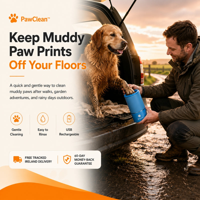 PawClean™ - Automatic Pet Paw Cleaner